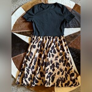 Cute animal print dress